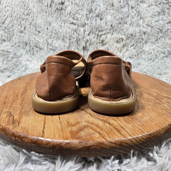 Born Womens Size 8M Mexican Huarache Style Open Toe Light Caramel Sandals - Picture 3 of 9